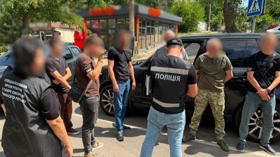 Національна поліція України; затримання начальника відділу ТЦК та СП в Одеській області