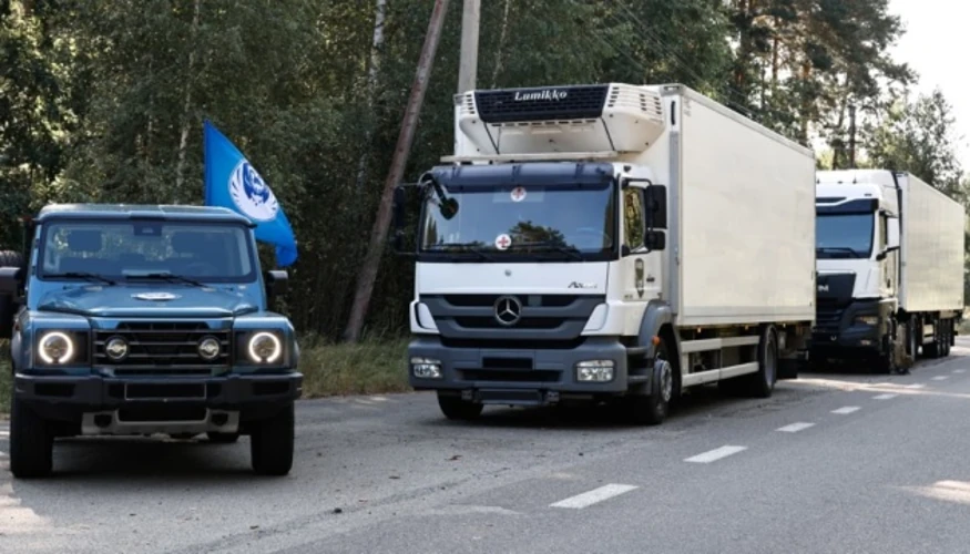 Перевезення репатрійованих тіл загиблих військовослужбовців, фото Координаційного штабу