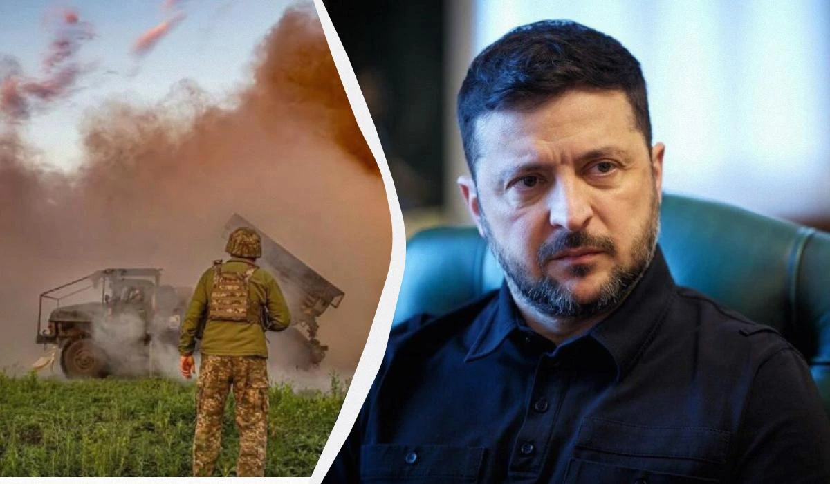 Президент України Володимир Зеленський під час брифінгу