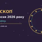 Зоряне небо над міською вулицею ввечері 11 вересня, символ щоденного гороскопу