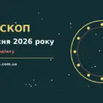 Зоряний фон із дванадцятьма знаками зодіаку на тлі ранкового неба, що символізує гороскоп на 7 вересня 2026 року