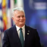 Президент Литви Гітанас Науседа виступає на зустрічі в Нью-Йорку