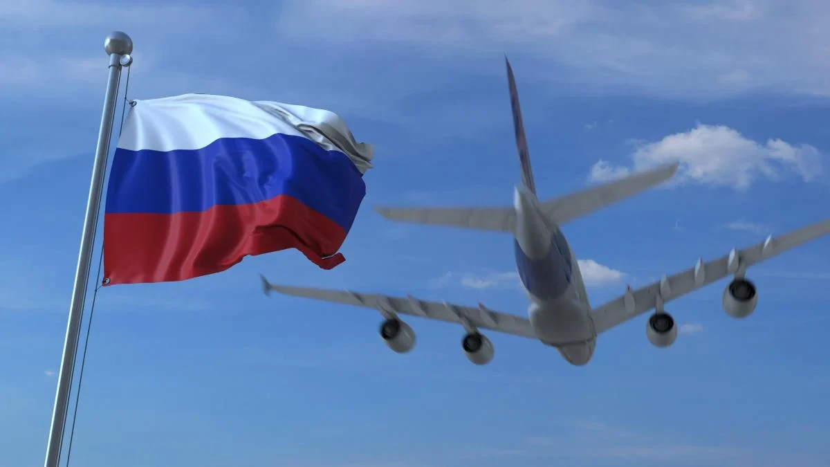 Літаки на злітній смузі та пасажири в терміналі московського аеропорту під час авіаколапсу