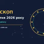 Астрологічний гороскоп на 10 жовтня 2026 року, карта зодіаку на тлі ранкового неба